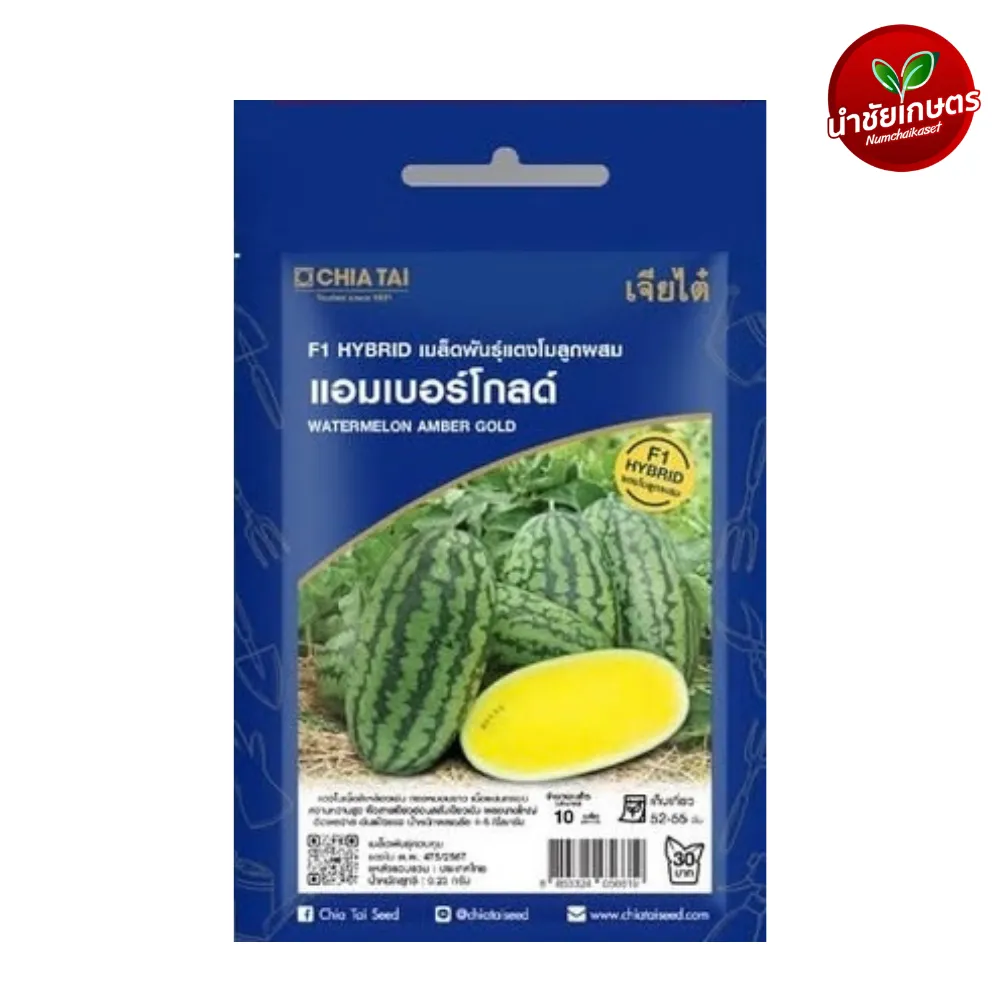 [S0081CT] CT แตงโมเหลือง แอมเบอร์โกลด์ 40g.